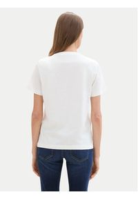 Tom Tailor T-Shirt 1043104 Biały Regular Fit. Kolor: biały. Materiał: bawełna #3