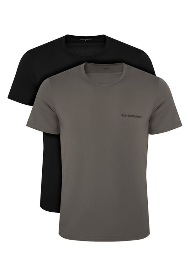 Emporio Armani Underwear Komplet t-shirtów EM000391 AF20671 MC494 Kolorowy Regular Fit. Materiał: bawełna. Wzór: kolorowy