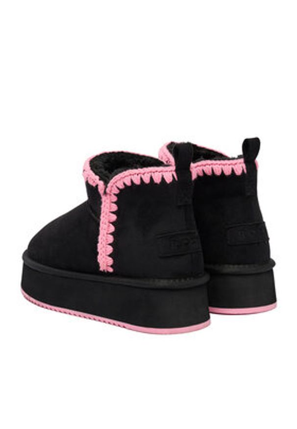 Roxy Śniegowce CEO-HY9988-3 Czarny. Kolor: czarny. Materiał: materiał