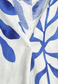 Born2be - Niebieska Pudełkowa Sukienka Wiskozowa Bez Rękawów z Wiązanym Paskiem Fontalin. Okazja: na co dzień, do pracy. Kolor: niebieski. Materiał: wiskoza. Długość rękawa: bez rękawów. Styl: boho, casual, elegancki #5