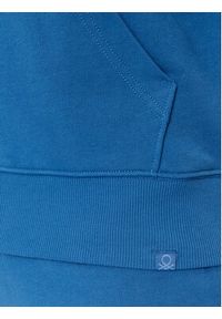 United Colors of Benetton - United Colors Of Benetton Bluza 3J68U5001 Niebieski Regular Fit. Kolor: niebieski. Materiał: bawełna