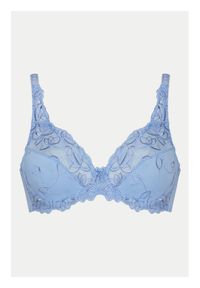 Hunkemöller Biustonosz z fiszbiną Diva 301189 Błękitny. Kolor: niebieski. Materiał: syntetyk #1