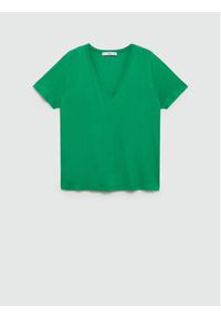 mango - Mango T-Shirt Vispi 77070580 Zielony Relaxed Fit. Kolor: zielony. Materiał: wiskoza #5