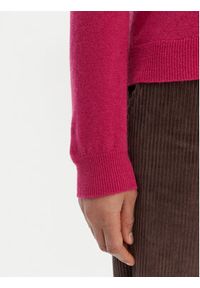 United Colors of Benetton - United Colors Of Benetton Sweter 1002D1K01 Różowy Regular Fit. Kolor: różowy. Materiał: wełna #5