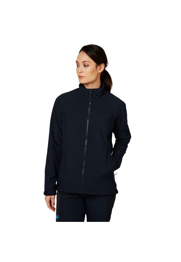 Kurtka uniwersalna damska Helly Hansen Paramont Softshell Jacket W. Kolor: niebieski. Materiał: syntetyk