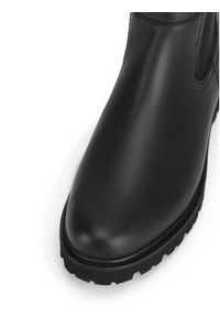 Remonte Botki D8694-00 Czarny. Kolor: czarny. Materiał: skóra #7
