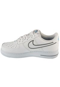 Nike - Buty sportowe Sneakersy męskie, Air Force 1 '07. Kolor: czarny. Model: Nike Air Force. Sport: turystyka piesza