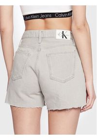 Calvin Klein Jeans Szorty jeansowe J20J220643 Szary Mom Fit. Kolor: szary. Materiał: bawełna #5