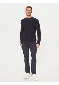 Guess Sweter M5RR09 Z3BV1 Granatowy Regular Fit. Kolor: niebieski. Materiał: bawełna