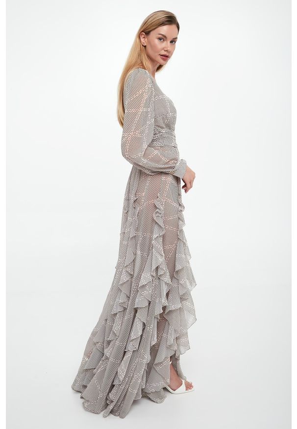 Elisabetta Franchi - Sukienka maxi ELISABETTA FRANCHI. Długość: maxi