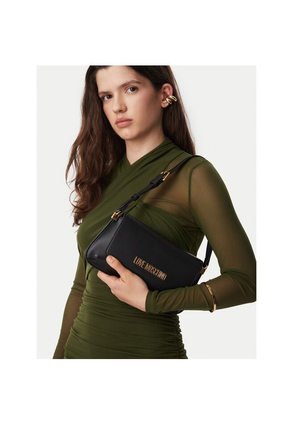 Love Moschino - Torebka LOVE MOSCHINO. Kolor: czarny