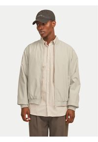 Jack & Jones Kurtka bomber Echarge 12268608 Beżowy Regular Fit. Kolor: beżowy. Materiał: syntetyk #1