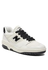 New Balance Sneakersy BB550YKF Écru. Materiał: skóra