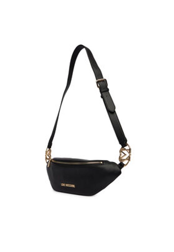 Love Moschino - LOVE MOSCHINO Nerka JC4010PP1OLB0000 Czarny. Kolor: czarny. Materiał: skóra