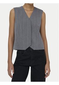 only - ONLY Kamizelka garniturowa Jackie 15364317 Szary Regular Fit. Kolor: szary. Materiał: syntetyk #3