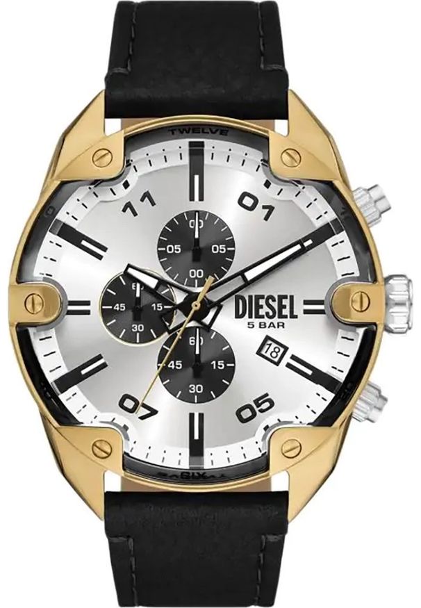 Diesel - ZEGAREK MĘSKI DIESEL Spiked Chronograph DZ4671 + BOX
