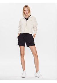 DKNY Sport Bluza DP3J9279 Beżowy Classic Fit. Kolor: beżowy. Materiał: syntetyk, bawełna. Styl: sportowy