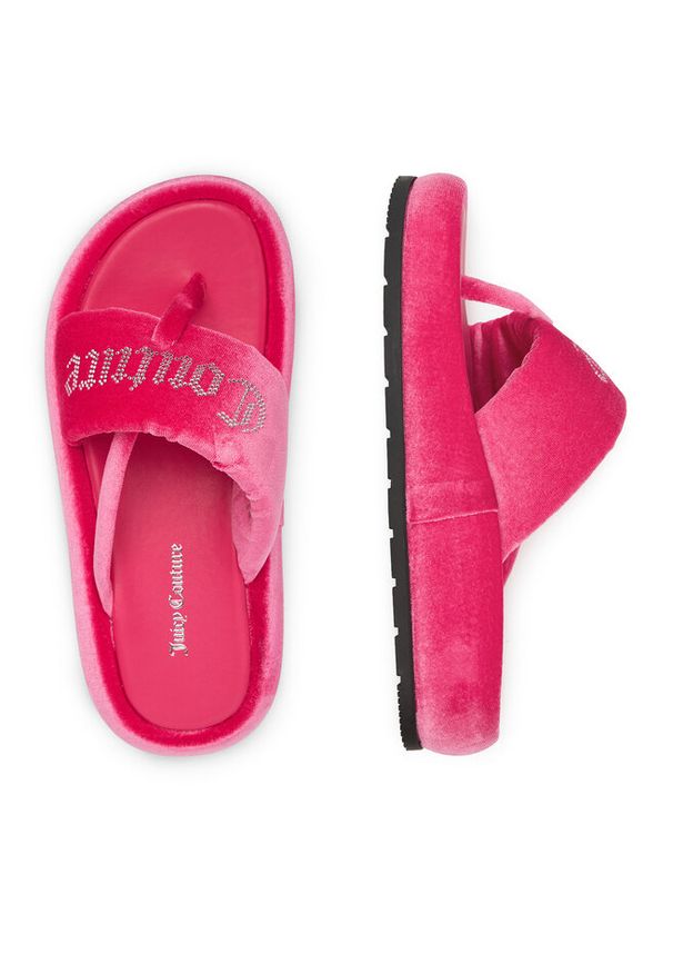 Japonki Juicy Couture. Kolor: różowy