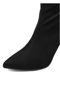 DeeZee Kozaki JDY332-1 Czarny. Kolor: czarny. Materiał: materiał #4