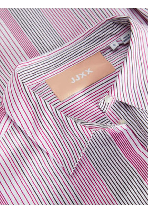 JJXX Koszula Jamie 12200353 Różowy Relaxed Fit. Kolor: różowy. Materiał: bawełna