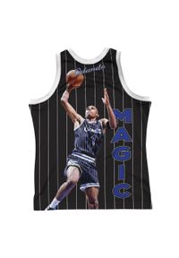Koszulka bezrękawnik Mitchell & Ness NBA Orlando Magic Penny Hardaway. Kolor: czarny. Długość rękawa: bez rękawów. Sport: koszykówka