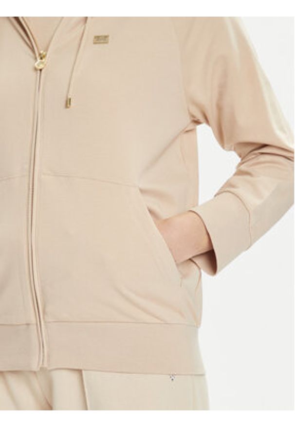 EA7 Emporio Armani Bluza 7W000458 AF13135 U1046 Beżowy Regular Fit. Kolor: beżowy. Materiał: bawełna