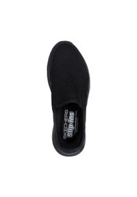 skechers - Buty do chodzenia męskie Skechers Equalizer 5.0. Zapięcie: bez zapięcia. Kolor: czarny. Materiał: syntetyk, tkanina, materiał. Szerokość cholewki: normalna. Sport: turystyka piesza