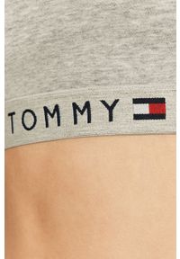 TOMMY HILFIGER - Tommy Hilfiger - Biustonosz UW0UW02037. Kolor: szary. Materiał: dzianina. Rodzaj stanika: odpinane ramiączka. Wzór: gładki #3