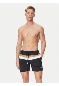 BOSS Szorty kąpielowe Louis 50539210 Czarny Regular Fit. Kolor: czarny. Materiał: syntetyk #3