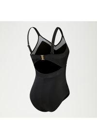 Strój kąpielowy jednoczęściowy damski Speedo Shaping Mesh. Kolor: czarny. Materiał: mesh
