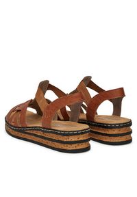 Rieker Sandały CEO-62918-22 Brązowy. Kolor: brązowy. Materiał: syntetyk #7
