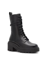 Gino Rossi - GINO ROSSI Trzewiki RST-CIRCLE-01B Czarny. Kolor: czarny. Materiał: skóra #5