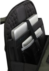 Samsonite 147140 1388 15.6'' PRO-DLX 6 zielony. Kolor: zielony. Materiał: skóra, materiał. Wzór: kolorowy. Styl: elegancki, biznesowy