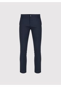 Pako Lorente - PAKO LORENTE – Męskie granatowe spodnie. Kolor: niebieski. Materiał: poliester, elastan, wiskoza. Wzór: gładki. Sezon: wiosna #6