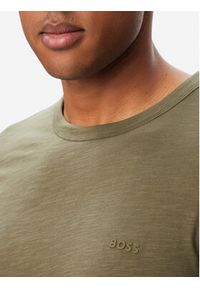 BOSS T-Shirt Tegood 50508243 Zielony ciemny Regular Fit. Kolor: zielony. Materiał: bawełna #5