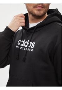 Adidas - adidas Bluza All SZN Fleece Graphic Hoodie IC9771 Czarny Loose Fit. Kolor: czarny. Materiał: bawełna #3
