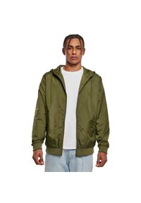 BUILD YOUR BRAND - Kurtka Windrunner Dla Dorosłych Unisex. Kolor: zielony