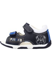 Geox - Sandały GEOX B SANDAL TAPUZ BOY C Niebieski. Kolor: niebieski. Materiał: skóra. Sezon: lato