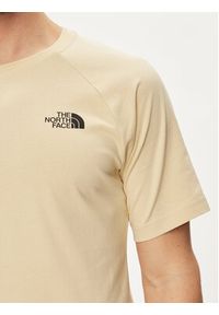 The North Face T-Shirt NF0A87NU Beżowy Regular Fit. Kolor: beżowy. Materiał: bawełna #6