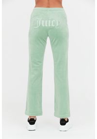Juicy Couture - JUICY COUTURE Seledynowe damskie spodnie dresowe Tina, Rozmiar XS. Kolor: niebieski. Materiał: dresówka #5