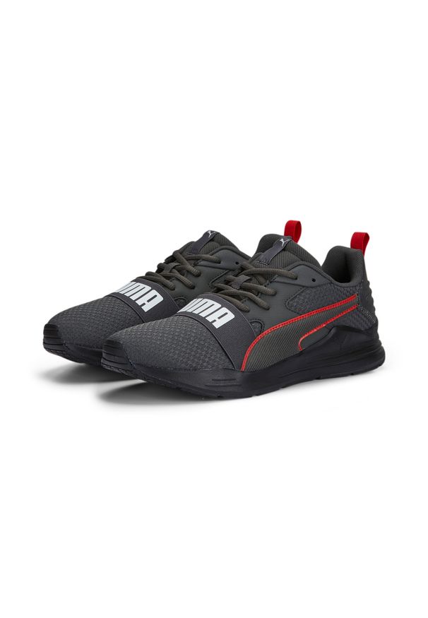 Buty do chodzenia męskie Puma WIRED RUN PURE. Kolor: szary. Materiał: materiał, tkanina, syntetyk, guma. Sport: turystyka piesza, bieganie