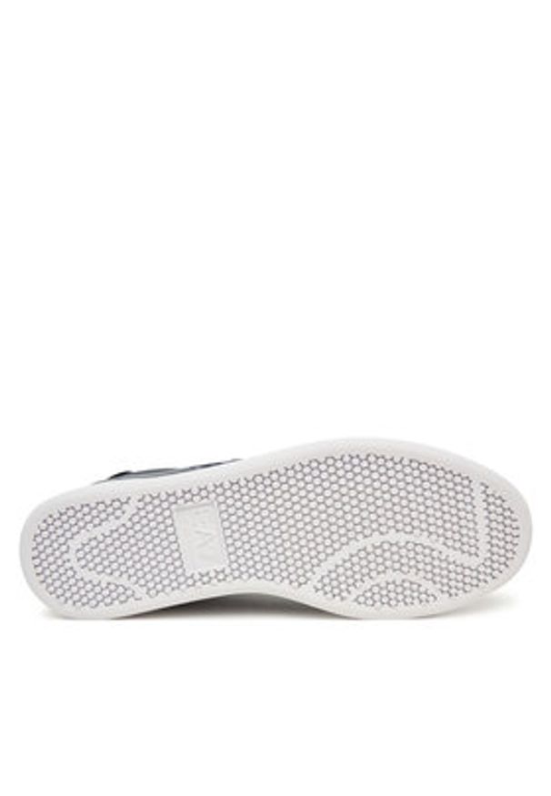 EA7 Emporio Armani Sneakersy 7X000331 AF10848 UB098 Granatowy. Kolor: niebieski. Materiał: skóra