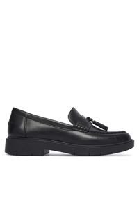 Loafersy Geox. Kolor: czarny #1