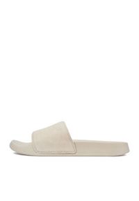 Reebok Klapki CEO-SS26-3C043-W Beżowy. Kolor: beżowy. Materiał: skóra, zamsz #8