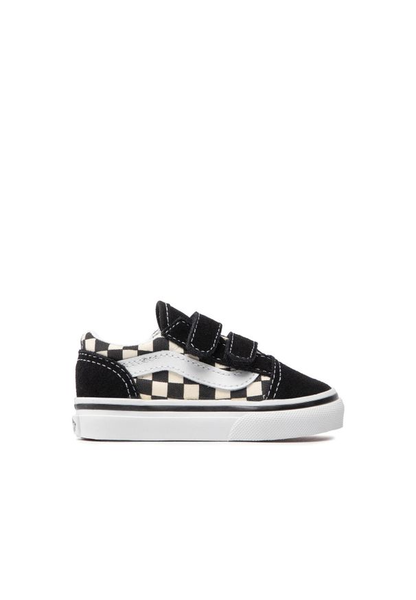 Buty Dziecko Vans Old Skool V czarny. Okazja: na co dzień. Kolor: czarny. Model: Vans Old Skool