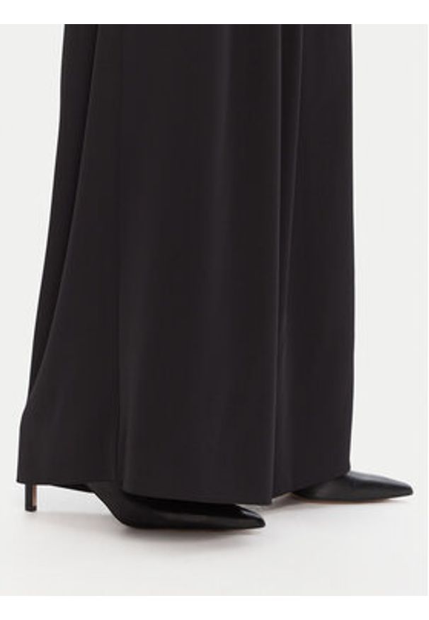 Rinascimento Spodnie palazzo CFC0125495003 Czarny Wide Leg. Kolor: czarny. Materiał: syntetyk