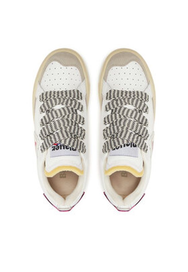 Blauer Sneakersy S5ADEL02/LEA Biały. Kolor: biały. Materiał: skóra