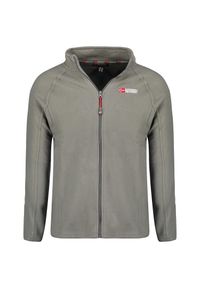 Bluza polarowa męska Geographical Norway TUG z zamkiem 235 g/m² szara.. Kolor: szary. Materiał: poliester #1