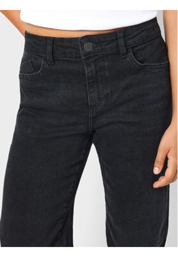 Noisy may - Noisy May Jeansy Yolanda 27029317 Czarny Wide Leg. Kolor: czarny