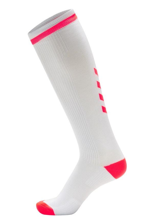 Skarpety sportowe dla dorosłych Hummel Elite Indoor Sock High. Kolor: biały, wielokolorowy, różowy